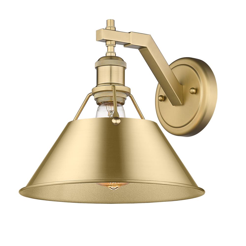 Orwell BCB 1 Light Wall Sconce in Brushed Champagne Bronze with Brushed Champagne Bronze shade