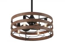 Minka-Aire F631L-CL/DK - CEILING FAN