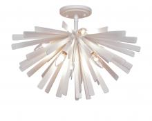 Minka Metropolitan N1906-792 - 6 LIGHTS SEMI FLUSH