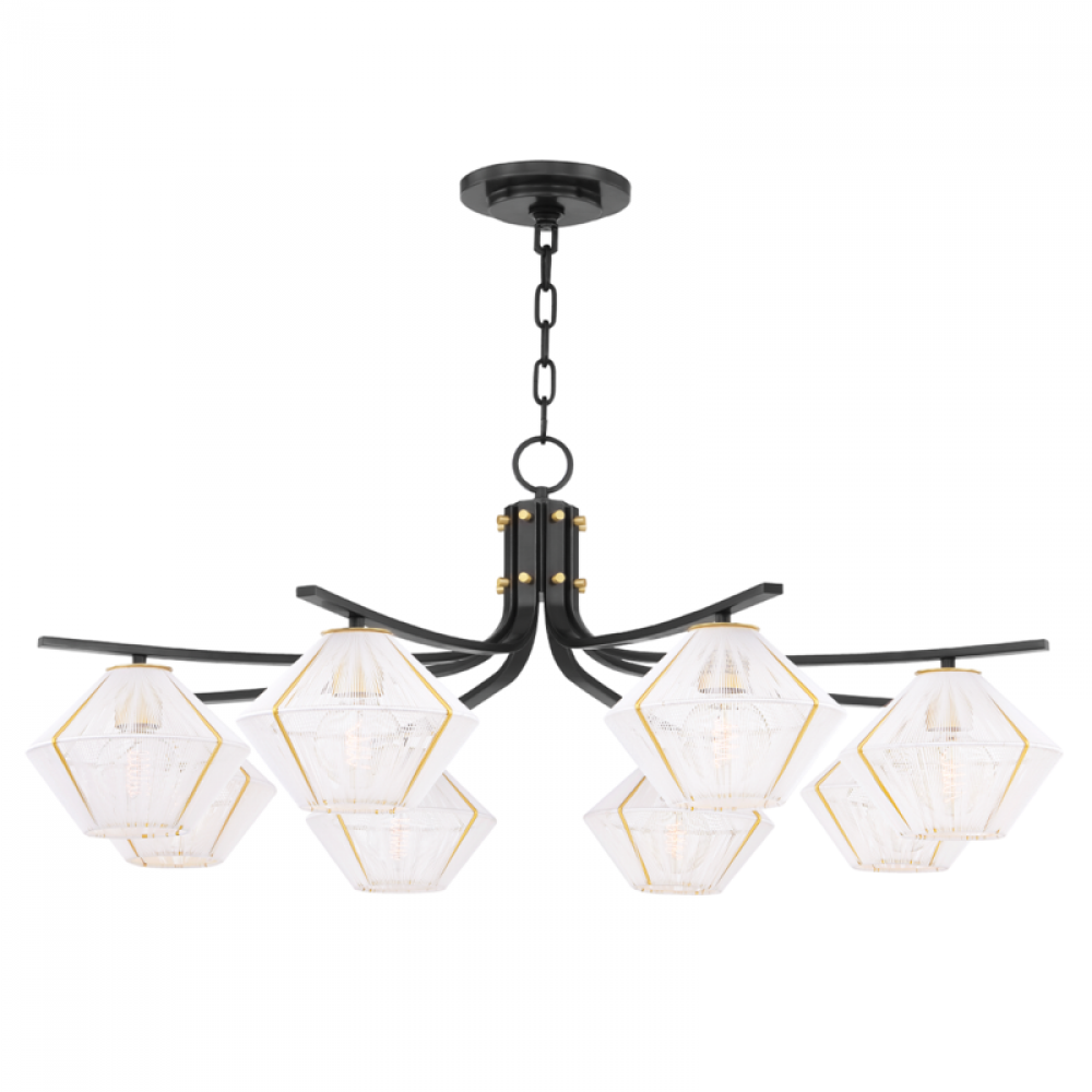 8 LIGHT CHANDELIER