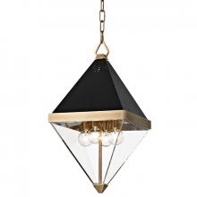 Hudson Valley 4510-AGB - 4 LIGHT PENDANT