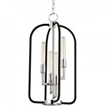 Hudson Valley 8314-PN - 4 LIGHT CHANDELIER