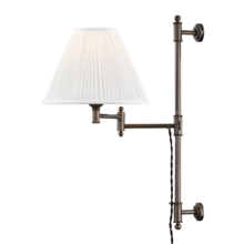 Hudson Valley MDS104-DB - 1 LIGHT ADJUSTABLE WALL SCONCE