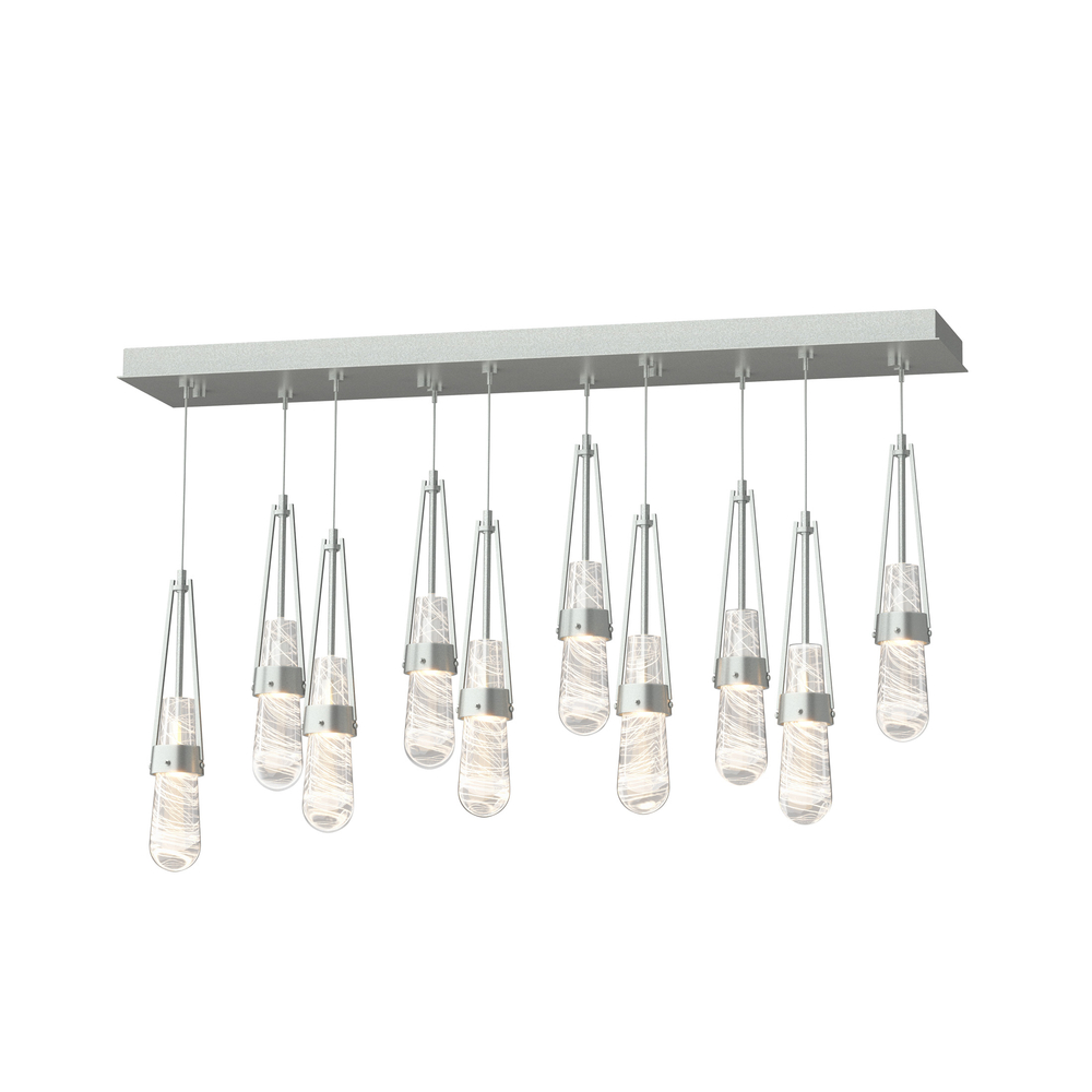 Link 10-Light Blown Glass Pendant