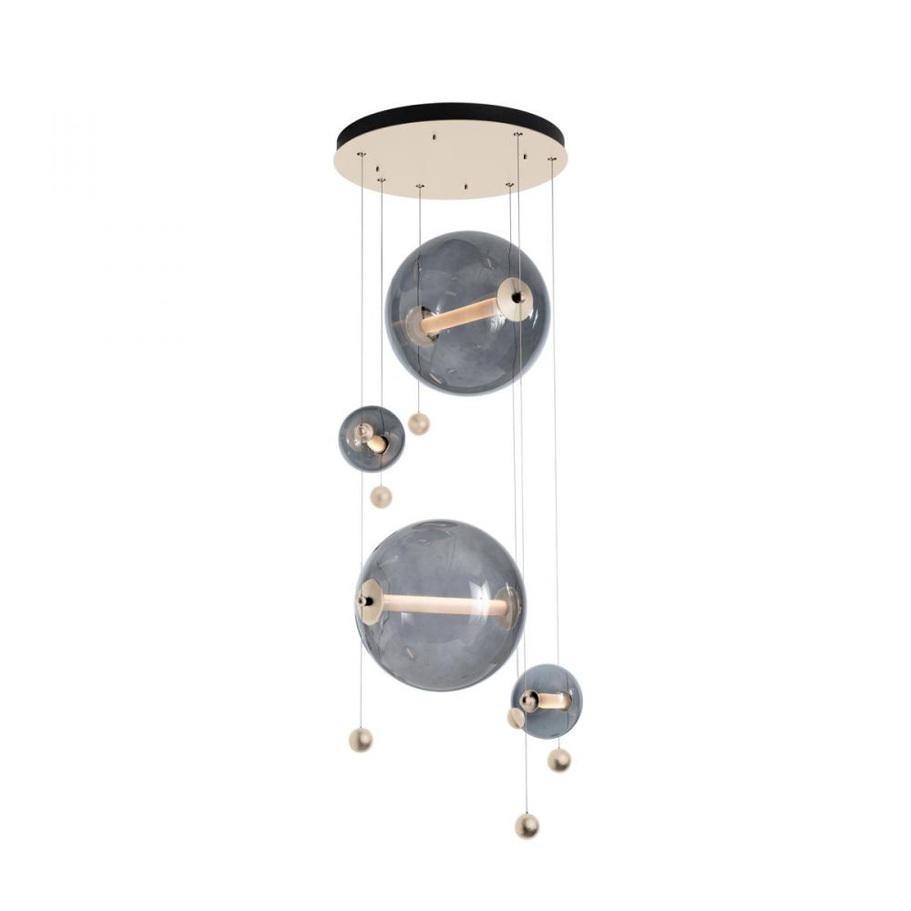 Abacus 4-Light Round LED Pendant