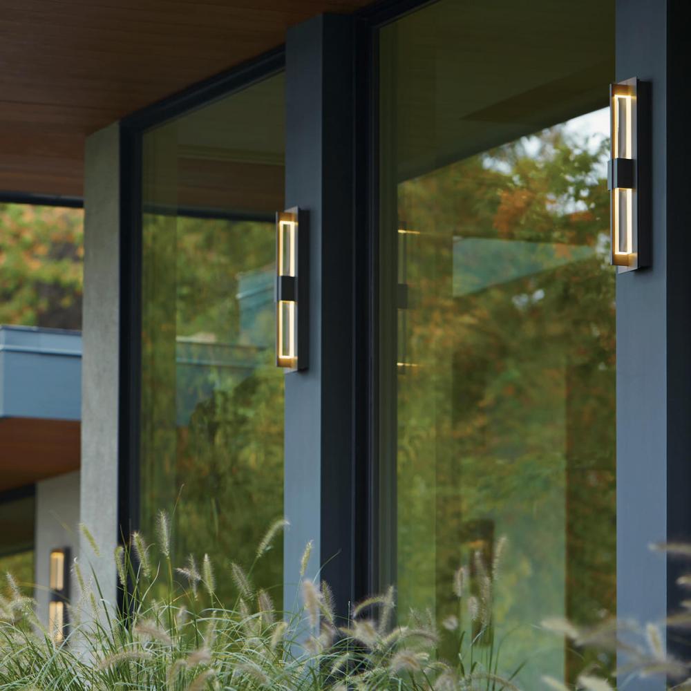 Double Axis Small LED Outdoor Sconce