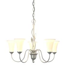 Hubbardton Forge 103052-SKT-82-GG0067 - Forged Leaves 5 Arm Chandelier