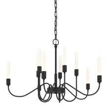 Hubbardton Forge 106030-SKT-10 - Lisse 10 Arm Chandelier