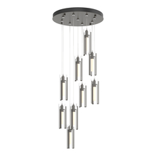 Hubbardton Forge 131104-SKT-STND-07-ZM0065 - Exos Glass 9-Light Pendant