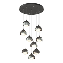 Hubbardton Forge 131105-SKT-STND-20-82-GG0711 - Brooklyn 9-Light Double Shade Pendant