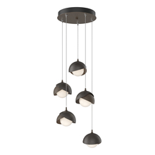  131125-SKT-STND-05-14-GG0711 - Brooklyn 5-Light Double Shade Pendant