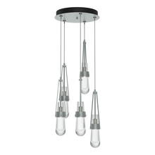 Hubbardton Forge 131127-SKT-STND-82-ZM0434 - Link 5-Light Clear Glass Pendant