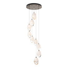 Hubbardton Forge 131141-SKT-LONG-05-WP0755 - Chrysalis 9-Light Large Crystal Pendant