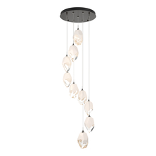 Hubbardton Forge 131141-SKT-LONG-14-WP0755 - Chrysalis 9-Light Large Crystal Pendant