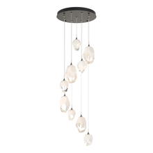 Hubbardton Forge 131142-SKT-STND-20-WP0756 - Chrysalis 9-Light Mixed Crystal Pendant