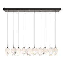 Hubbardton Forge 131143-SKT-LONG-07-WP0754 - Chrysalis 10-Light Small Crystal Pendant