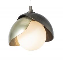  161183-SKT-STND-07-86-GG0711 - Brooklyn Double Shade Low Voltage Mini Pendant