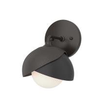 Hubbardton Forge 201374-SKT-14-10-GG0711 - Brooklyn 1-Light Double Shade Bath Sconce