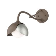 Hubbardton Forge 201377-SKT-05-85-GG0711 - Brooklyn 1-Light Double Shade Long-Arm Sconce