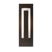  217185-SKT-14-GG0065 - Forged Vertical Bar Sconce - Steel Backplate