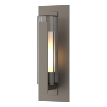  307282-SKT-77-ZU0658 - Vertical Bar Fluted Glass Medium Outdoor Sconce