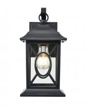 Millennium 85101-PBK - Allbert Outdoor Wall Sconce