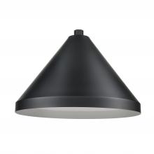 Millennium RWCS17-SB - R Series 1-Light Wide Cone Satin Black