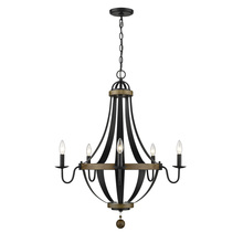 Millennium 2395-MB/WT - Chandelier Ceiling Light