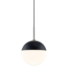 Mitzi by Hudson Valley Lighting H344701-PN/BK - Renee Pendant