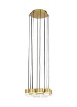 Visual Comfort & Co. Modern Collection 700TRSPGBL8RNB-LED930 - Gable 8 Light Chandelier