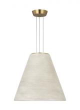 Visual Comfort & Co. Modern Collection SLPD12627CRNB - Karam Tapered Medium Pendant