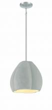 Minka George Kovacs P1884-084C - 1 LIGHT PENDANT IN METAL & CEMENT