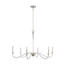 Visual Comfort & Co. Studio Collection CC1326PN - Hanover Large Chandelier