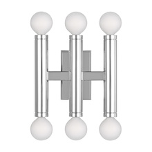 Visual Comfort & Co. Studio Collection TW1146PN - Beckham Modern Triple Sconce