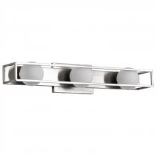 Nuvo 62/2253 - Jenkins; 24 Inch 3 Light LED Vanity; Brushed Nickel with Frosted Glass