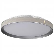 Nuvo 62/3022 - Bandon; 20 Inch LED Flush Mount; Gray with Off White Wrap; Acrylic Lens