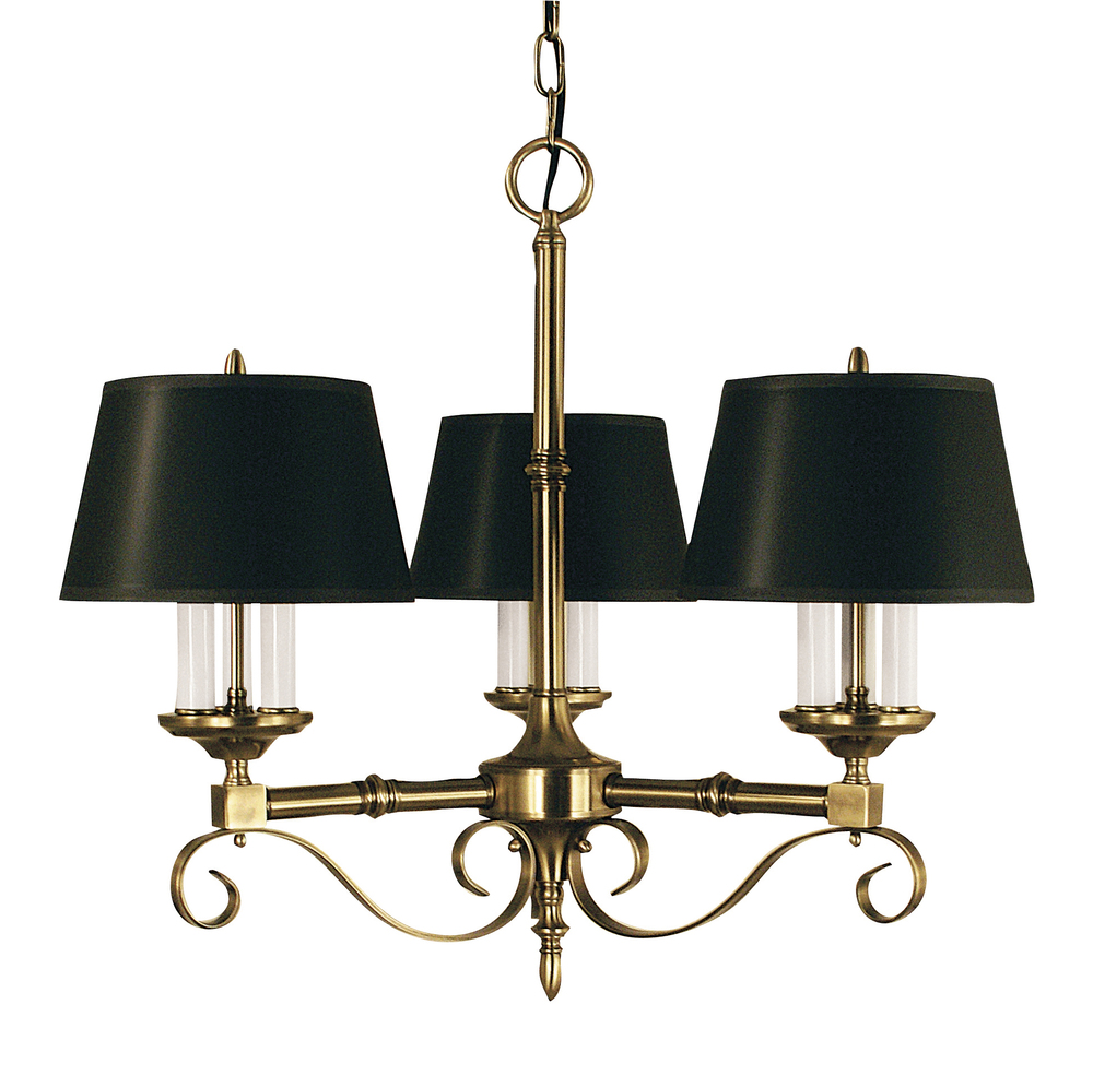 9-Light Mahogany Bronze Taylor Dining Chandelier