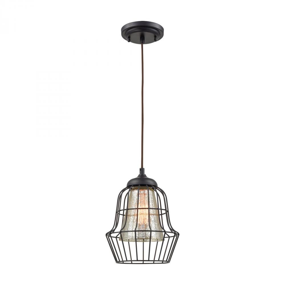 Yardley 1 Light Pendant In Oil Rubbed Bronze