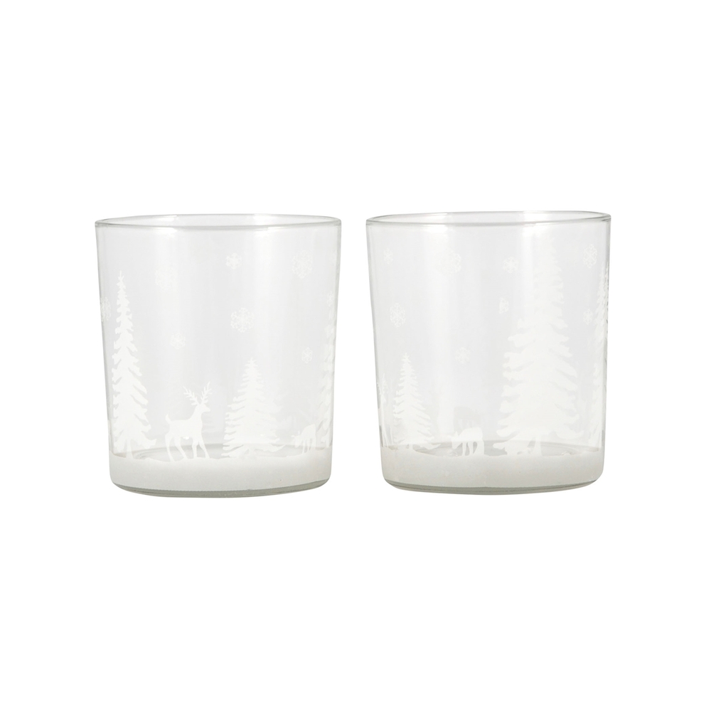 Winter Lights Set Of 2 Votives (4 pack)