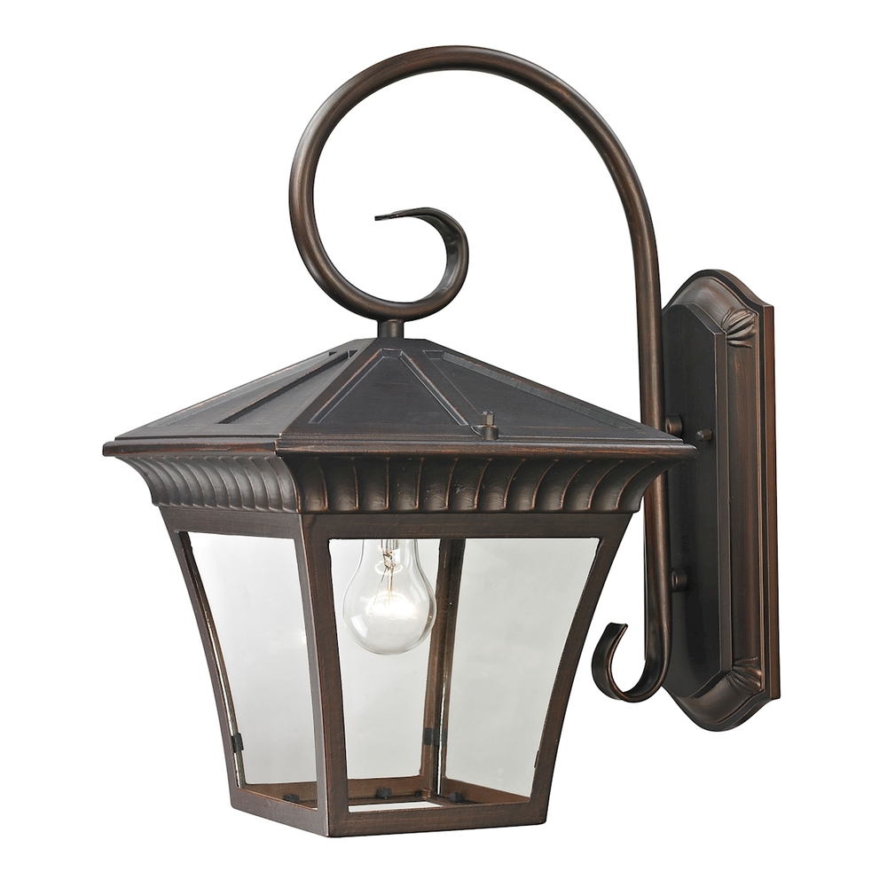 Thomas - Ridgewood 18'' High 1-Light Outdoor Sconce - Hazelnut Bronze