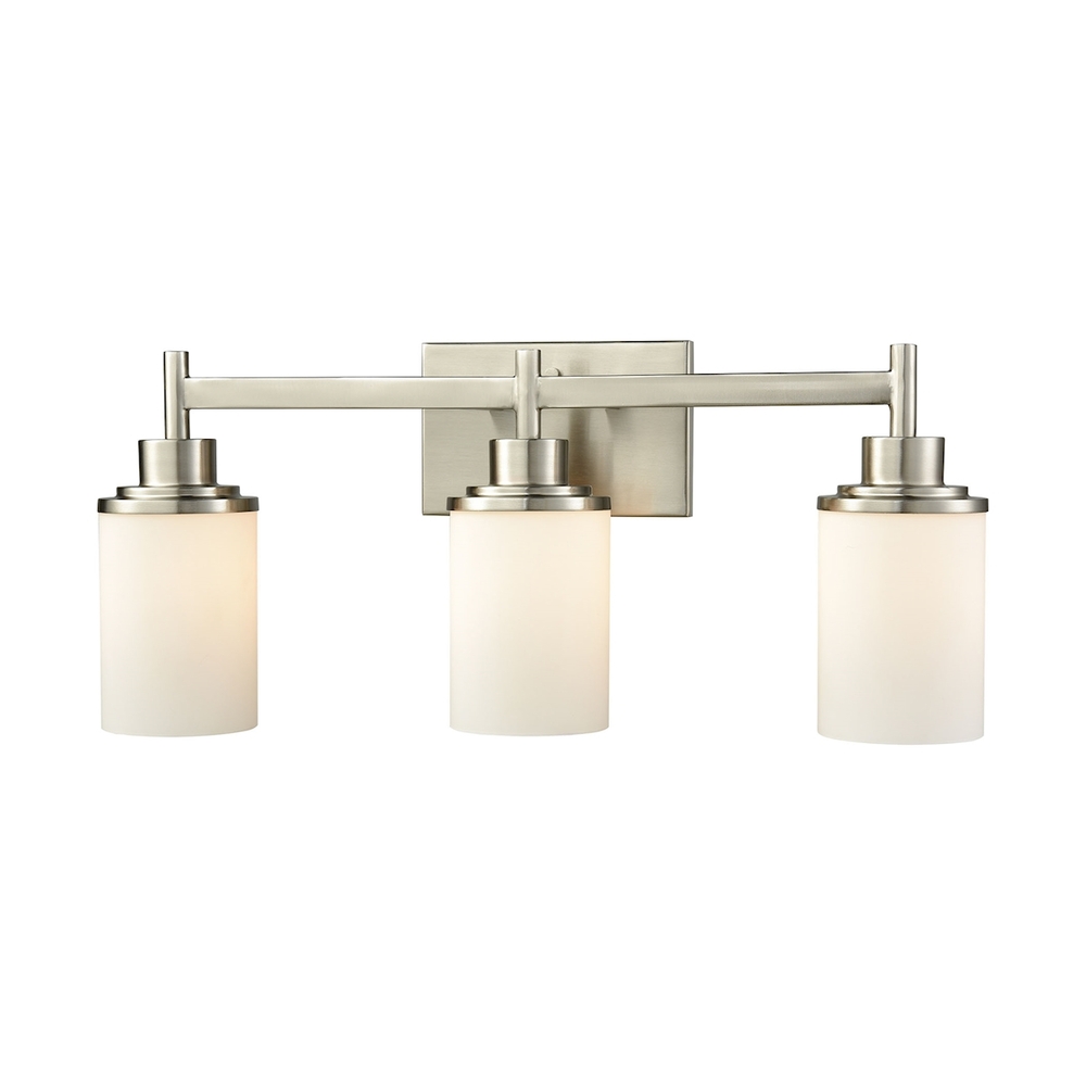 Thomas - Belmar 22'' Wide 3-Light Vanity Light - Brushed Nickel