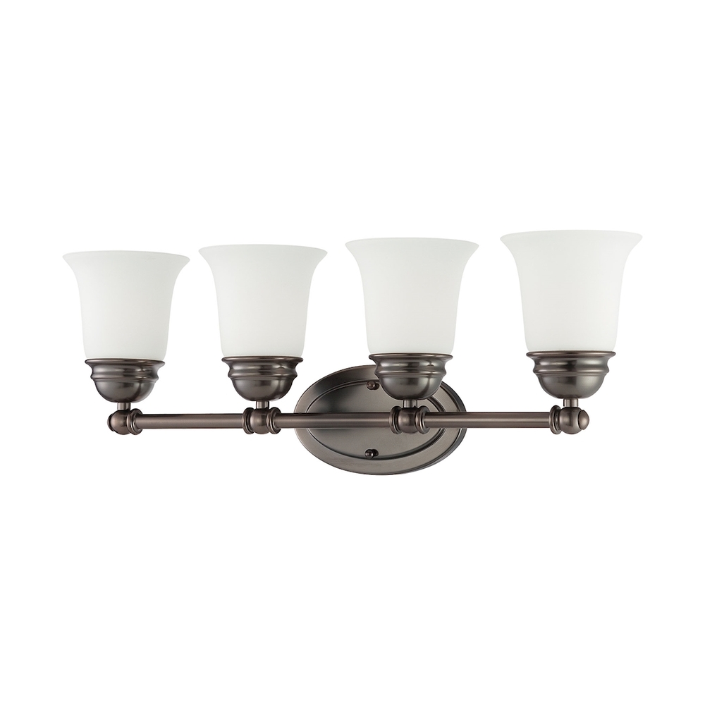 Thomas - Bella 24.5'' Wide 4-Light Vanity Light - Oiled Bronze