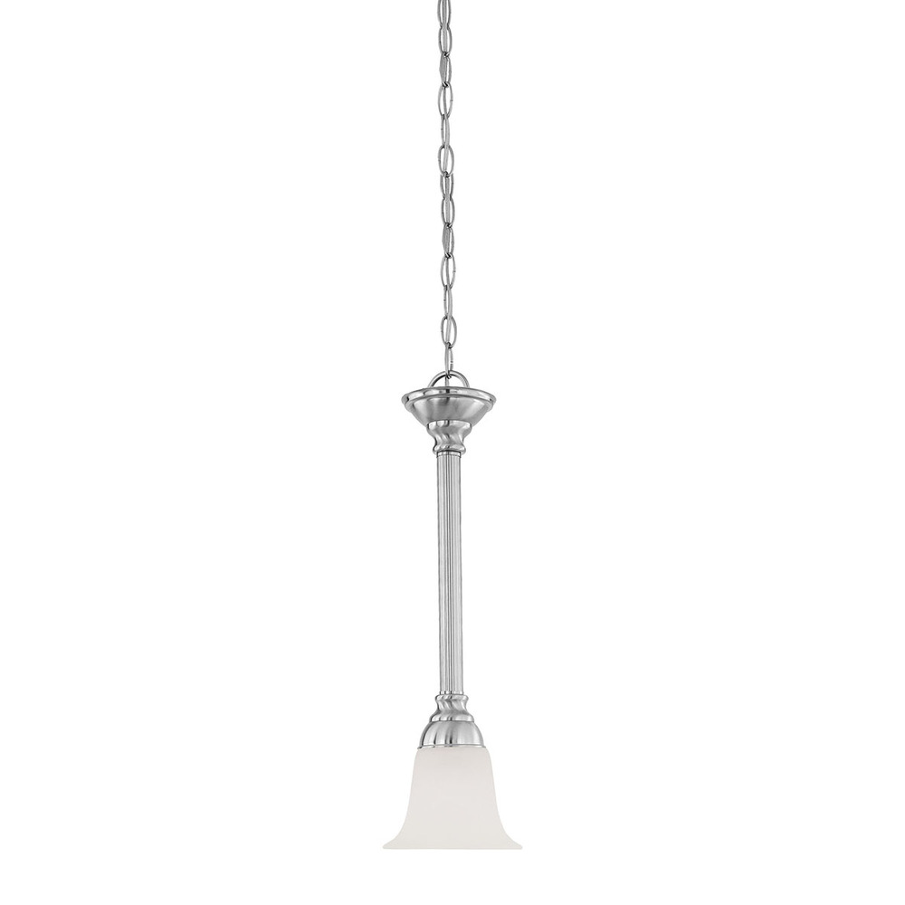 Thomas - Riva 6'' Wide 1-Light Mini Pendant - Brushed Nickel