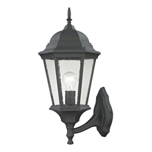 ELK Home 8111EW/65 - Thomas - Temple Hill 21'' High 1-Light Outdoor Sconce - Matte Textured Black