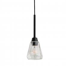 ELK Home 8284-ADB-CL - Arctic 5'' Wide 1-Light Pendant - Acid Dipped Black